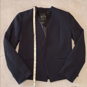 Armani Exchange Navy Blazer